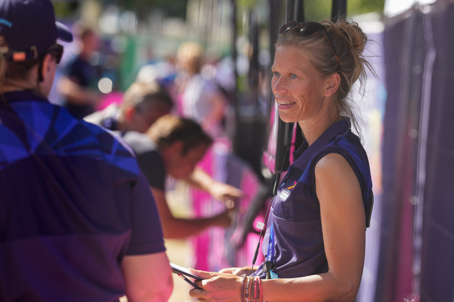 Mixed zone manager at the European Championships Beachvolley and sports climbing in Munich 2022